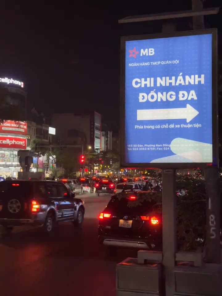 MB Bank — Chỉ dẫn chi nhánh ban đêm